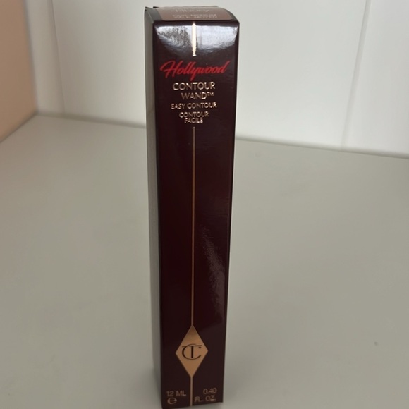 BNIB Charlotte Tilbury Hollywood Contour Wand Fair-Med-Pale .40oz - Picture 2 of 6